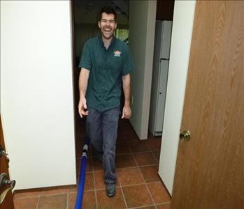 Bryan Manley, team member at SERVPRO of Olympia